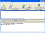 Supreme Backup screenshot